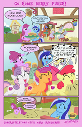 Size: 792x1224 | Tagged: safe, artist:henbe, apple bloom, berry punch, berryshine, derpy hooves, dinky hooves, minuette, scootaloo, sweetie belle, pegasus, pony, crusaders of the lost mark, g4, adorabloom, comic, cute, cutealoo, cutie mark, cutie mark crusaders, derpabetes, diasweetes, dinkabetes, drunk, drunk bubbles, female, filly, floppy ears, hat, mailmare hat, mare, minubetes, singing, song reference, squeans, the cmc's cutie marks, we'll make our mark