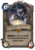 Size: 400x573 | Tagged: safe, artist:johnjoseco, oc, oc only, oc:velvet remedy, pony, unicorn, fallout equestria, campfire, card, crossover, fanfic, fanfic art, female, hearthstone, hooves, horn, mare, solo, text