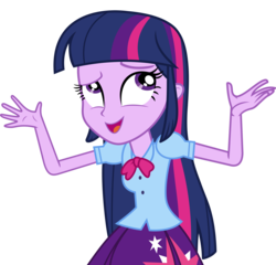 Size: 9000x8655 | Tagged: safe, artist:luckreza8, twilight sparkle, equestria girls, g4, my little pony equestria girls: friendship games, .svg available, absurd resolution, clothes, female, inkscape, long hair, open mouth, pleated skirt, simple background, skirt, solo, talking, transparent background, twilight sparkle (alicorn), vector