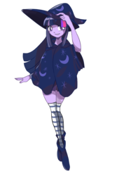 Size: 800x1200 | Tagged: safe, artist:urban, twilight sparkle, equestria girls, g4, clothes, female, pixiv, socks, solo, striped socks