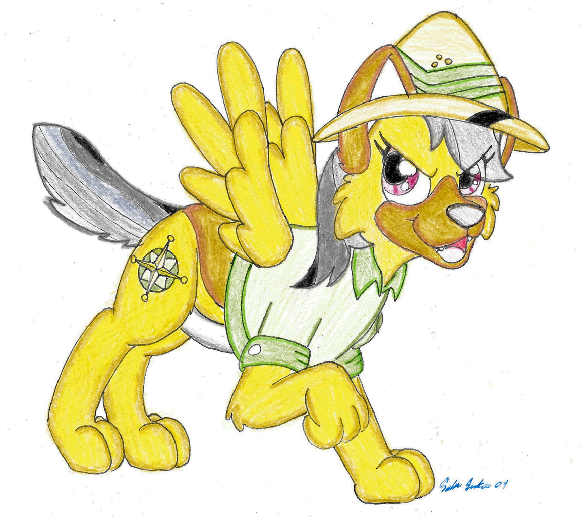 1005322-safe-artist-silversimba01-daring-do-dog-dogified-female