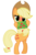 Size: 2000x3000 | Tagged: safe, artist:purezparity, applejack, earth pony, pony, g4, bipedal, blushing, crush, cute, female, high res, jackabetes, letter, looking at you, love letter, simple background, solo, transparent background, vector