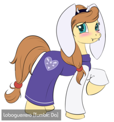 Size: 3286x3516 | Tagged: safe, artist:loboguerrero, oc, oc only, oc:cream heart, earth pony, pony, blushing, clothes, cosplay, costume, crossover, cute, earth pony oc, female, high res, mare, solo, toriel, undertale