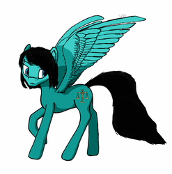 Size: 979x990 | Tagged: safe, artist:sv37, oc, oc only, oc:maria, pegasus, pony