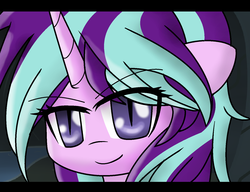 Size: 1480x1136 | Tagged: safe, artist:littlecloudie, starlight glimmer, g4, female, smiling, solo