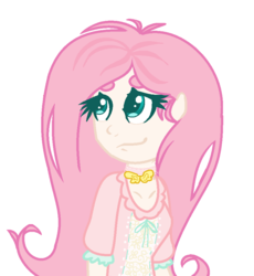 Size: 828x900 | Tagged: safe, artist:moon-gaia, fluttershy, human, g4, female, humanized, solo