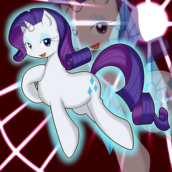 Size: 1000x1000 | Tagged: safe, artist:rougebat, rarity, g4, female, solo, zoom layer