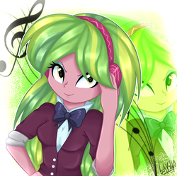 Size: 1024x1018 | Tagged: safe, artist:lak160, lemon zest, equestria girls, g4, my little pony equestria girls: friendship games, female, looking at you, solo, zoom layer