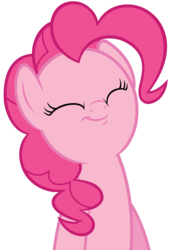 Size: 3940x5780 | Tagged: safe, artist:slb94, pinkie pie, g4, my little pony: friendship is magic, the one where pinkie pie knows, cute, diapinkes, female, simple background, solo, transparent background, vector