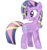 Size: 2855x3014 | Tagged: dead source, safe, artist:cupcakescankill, fluttershy, twilight sparkle, oc, oc only, oc:flutter sparkle, pony, unicorn, g4, crystallized, dragon ball, ear piercing, earring, female, fusion, fusion:fluttershy, fusion:twilight sparkle, fusion:twishy, heterochromia, high res, jewelry, piercing, potara, simple background, solo, tail wrap, transparent background