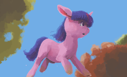 Size: 3080x1878 | Tagged: safe, artist:sharpieboss, twilight sparkle, g4, female, running, solo