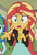 Size: 501x734 | Tagged: safe, screencap, rainbow dash, sunset shimmer, equestria girls, g4, my little pony equestria girls: friendship games, female