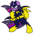 Size: 2446x2425 | Tagged: safe, artist:dfectivedvice, artist:edcom02, twilight sparkle, g4, batgirl, batman, batmare, clothes, costume, crossover, dc comics, high res, simple background, transparent background, voice actor joke