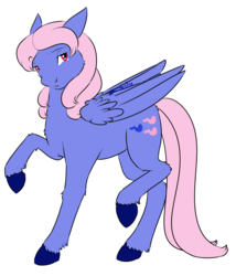 Size: 700x816 | Tagged: safe, artist:kourabiedes, wind whistler, g1, g4, cute, female, fluffy, g1 to g4, generation leap, mare, simple background, smiling, so soft pony, solo, transparent background, unshorn fetlocks, whistlerbetes