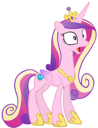 Size: 7000x9100 | Tagged: safe, artist:tardifice, princess cadance, g4, games ponies play, absurd resolution, female, simple background, solo, transparent background, vector