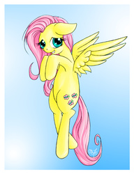 Size: 1772x2311 | Tagged: safe, artist:ms-seven0, fluttershy, pegasus, pony, g4, female, solo