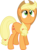 Size: 8369x11382 | Tagged: safe, artist:reginault, applejack, earth pony, pony, g4, my little pony: friendship is magic, the one where pinkie pie knows, .svg available, absurd resolution, female, looking up, simple background, solo, transparent background, vector