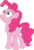 Size: 1968x2895 | Tagged: safe, artist:sketchmcreations, pinkie pie, g4, my little pony: friendship is magic, the one where pinkie pie knows, female, scrunchy face, simple background, solo, transparent background, vector