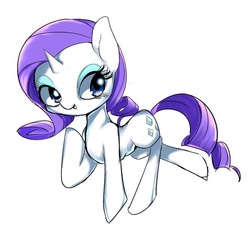 Size: 600x551 | Tagged: safe, artist:skippy_the_moon, rarity, g4, female, solo