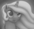 Size: 2160x1800 | Tagged: safe, artist:conscious-aberration, princess celestia, g4, female, grayscale, monochrome, open mouth, portrait, solo