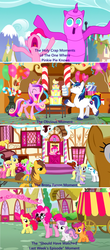 Size: 1280x2910 | Tagged: safe, screencap, apple bloom, apple crumble, chance-a-lot, creme brulee, daisy, derpy hooves, dinky hooves, flower wishes, goldengrape, lightning bolt, lily, lily valley, pinkie pie, princess cadance, scootaloo, shining armor, sir colton vines iii, sweetie belle, white lightning, pegasus, pony, crusaders of the lost mark, g4, the one where pinkie pie knows, airdancer, apple family member, cutie mark, cutie mark crusaders, equestria's best daughter, equestria's best mother, female, filly, mare, the cmc's cutie marks, wacky waving inflatable tube pony