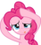 Size: 7000x7679 | Tagged: safe, artist:luckreza8, pinkie pie, earth pony, pony, g4, my little pony: friendship is magic, the one where pinkie pie knows, .svg available, absurd resolution, female, fixing, inkscape, mare, simple background, solo, tongue out, transparent background, vector