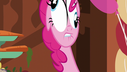 Size: 1280x720 | Tagged: safe, screencap, pinkie pie, g4, season 5, the one where pinkie pie knows, derp, great moments in animation