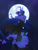 Size: 3900x5100 | Tagged: safe, artist:equestria-prevails, princess luna, alicorn, pony, g4, absurd resolution, cloak, clothes, feather, female, moon, night, sitting, solo, stars