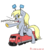 Size: 1893x2141 | Tagged: safe, artist:orang111, derpy hooves, pegasus, pony, g4, db br 185, deutsche bahn, female, german, locomotive, mare, pzb, ride, riding, solo, tongue out, train, traxx