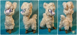 Size: 1024x477 | Tagged: safe, artist:ketika, paprika (tfh), alpaca, them's fightin' herds, community related, fluffy, irl, photo, plushie