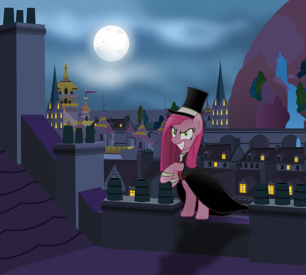 1008246 safe, artistvectorbrony, pinkie pie, canterlot, cape