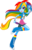 Size: 3388x5303 | Tagged: safe, artist:will290590, rainbow dash, equestria girls, g4, absurd resolution, female, lipstick, looking at you, simple background, solo, transparent background, vector