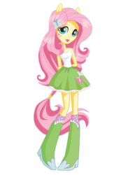 Size: 3000x4333 | Tagged: safe, artist:will290590, fluttershy, equestria girls, g4, box art, female, lipstick, looking at you, simple background, solo, transparent background, vector