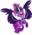 Size: 6100x6700 | Tagged: safe, artist:caliazian, sci-twi, twilight sparkle, pony, equestria girls, g4, my little pony equestria girls: friendship games, absurd resolution, adobe illustrator, clothes, equestria girls ponified, evil laugh, female, horn, midnight sparkle, necklace, nose in the air, open mouth, pendant, ponified, sharp teeth, simple background, solo, transparent background, vector, wings