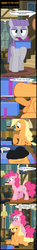 Size: 800x5433 | Tagged: safe, artist:toxic-mario, applejack, maud pie, pinkie pie, earth pony, pony, g4, hearthbreakers, bad end, coal, comic, hearth's warming eve, present, that was fast