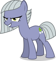 Size: 5037x5500 | Tagged: dead source, safe, artist:xebck, limestone pie, earth pony, pony, g4, hearthbreakers, absurd resolution, evil smile, female, grin, mare, pure unfiltered evil, simple background, slasher smile, smiling, solo, transparent background, vector