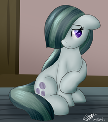 Size: 1822x2048 | Tagged: safe, artist:icy wings, marble pie, g4, hearthbreakers, female, shy, solo, that was fast