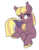 Size: 500x645 | Tagged: safe, artist:lulubell, oc, oc only, oc:glow, bat pony, pony, simple background, solo, transparent background