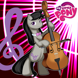 Size: 1000x1000 | Tagged: safe, artist:rougebat, octavia melody, g4, cello, female, musical instrument, solo