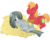 Size: 13500x10800 | Tagged: safe, artist:xniclord789x, big macintosh, marble pie, earth pony, pony, g4, hearthbreakers, absurd resolution, belly, belly button, big belly, blushing, blushing profusely, couple, cute, eyes closed, hay, macabetes, male, marblebetes, on back, pregnant, prone, ship:marblemac, shipping, shy, simple background, smiling, stallion, straight, that was fast, transparent background, vector