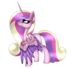 Size: 2905x2752 | Tagged: safe, artist:immagoddampony, princess cadance, g4, female, high res, solo