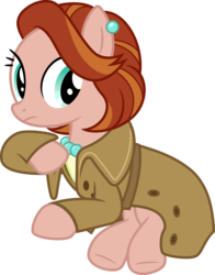 Size: 4000x5098 | Tagged: safe, artist:jeatz-axl, cathy o'marea, g4, hearthbreakers, absurd resolution, catherine o'hara, clothes, coat, home alone, kate mccallister, movie reference, necklace, ponyscape, simple background, solo, transparent background, traveling mare, vector