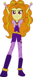 Size: 586x1363 | Tagged: safe, artist:guppyryantv, adagio dazzle, equestria girls, g4, my little pony equestria girls: rainbow rocks, amulet, boots, clothes, female, fingerless gloves, gloves, necklace, shoes, simple background, solo, spikes, transparent background, vector