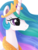 Size: 774x1032 | Tagged: safe, artist:exceru-karina, princess celestia, alicorn, pony, g4, bust, female, mare, portrait, profile, simple background, smiling, solo, transparent background