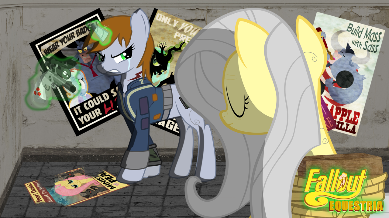 ...queen chrysalis, trixie, oc, oc:littlepip, minotaur, pegasus, pony, unic...