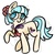 Size: 1024x1024 | Tagged: safe, artist:stargels, coco pommel, earth pony, pony, g4, female, mare, simple background, solo, white background