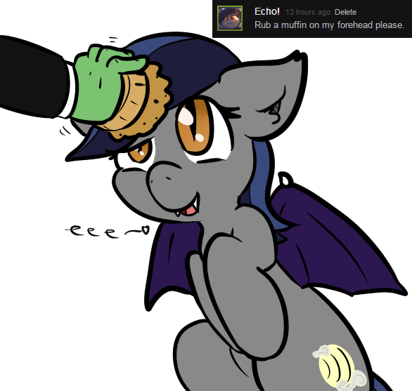 Safe Artist Candel Oc Oc Only Oc Anon Oc Echo Bat Pony