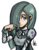 Size: 500x648 | Tagged: safe, artist:theartrix, marble pie, human, g4, hearthbreakers, bust, cute, female, humanized, simple background, solo, transparent background