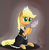 Size: 2874x2944 | Tagged: safe, artist:zaponator, applejack, g4, clothes, female, high res, maid, solo