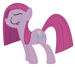 Size: 6480x5760 | Tagged: safe, artist:greenmachine987, pinkie pie, g4, party of one, absurd resolution, eyes closed, female, photoshop, pinkamena diane pie, simple background, solo, transparent background, vector